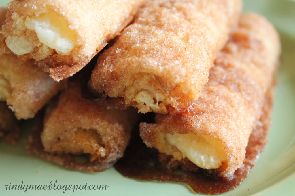 Rindy Mae Cinnamon Cream Cheese RollUps