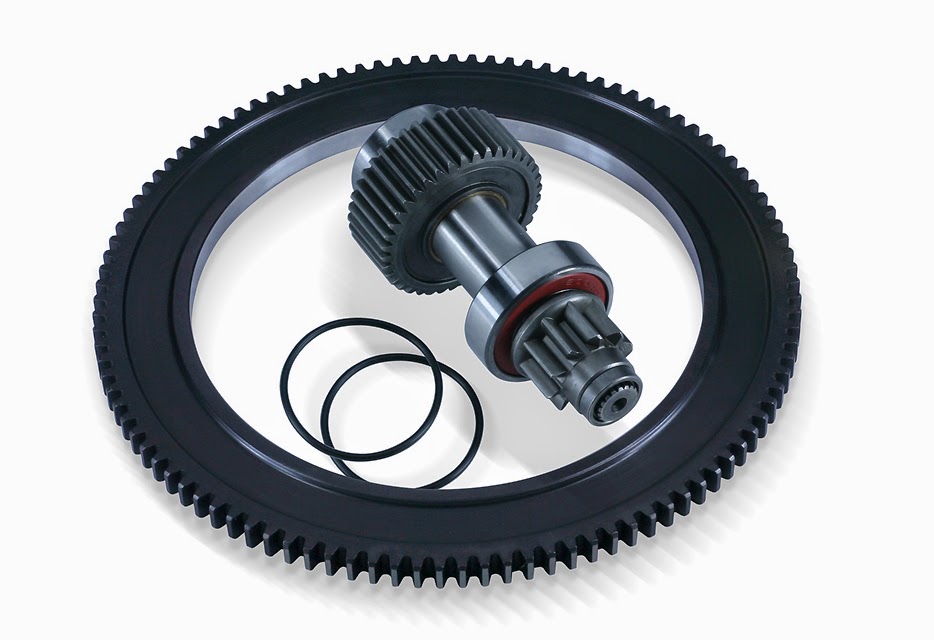 VTwin News Scorpion Series 106 Tooth Ring Gear & Starter