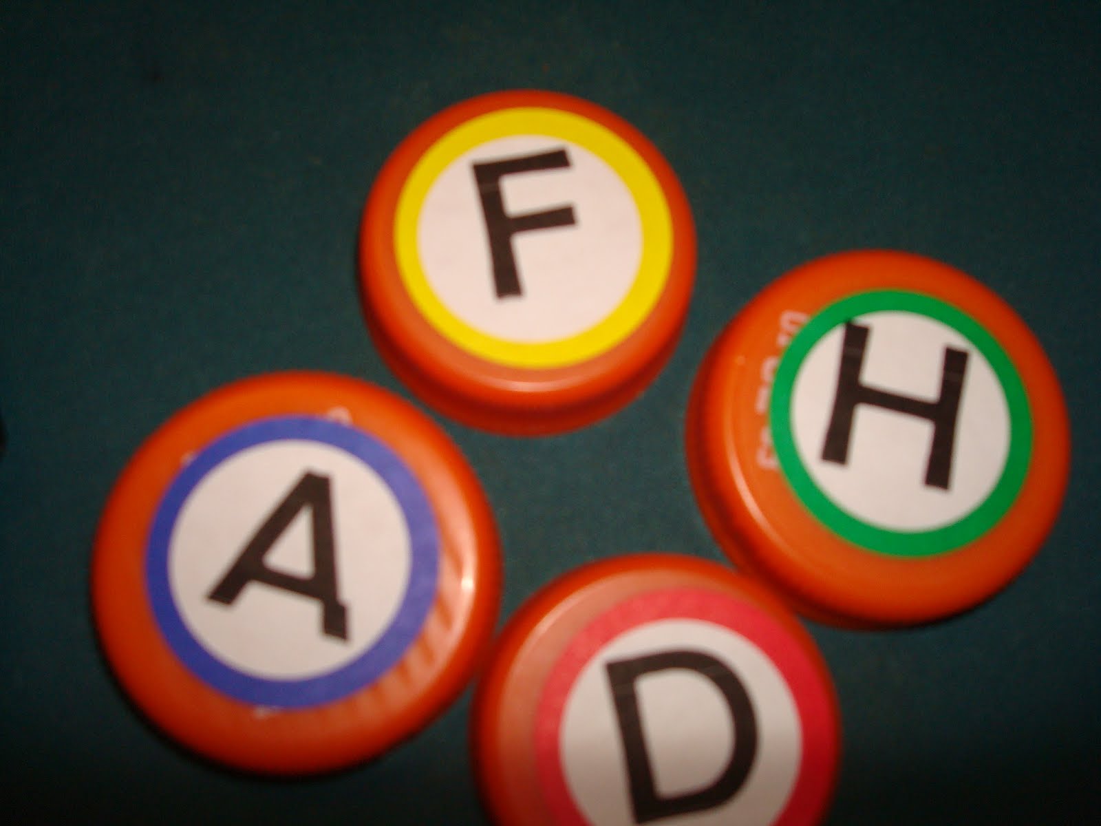 Trinity Preschool Mount Prospect ABC's on bottle caps Home learning activity