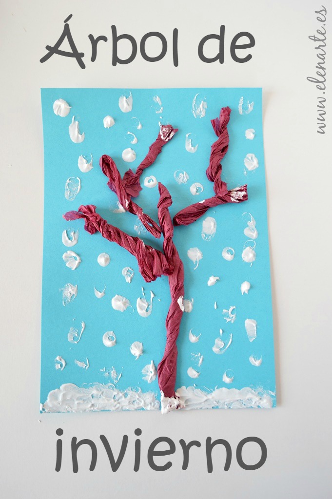 Decoracion Invierno Manualidades ~ Un ?rbol de invierno (segunda versi?n) Manualidades General Decoracion Invierno Manualidades ~ Un ?rbol de invierno (segunda versi?n) Manualidades General