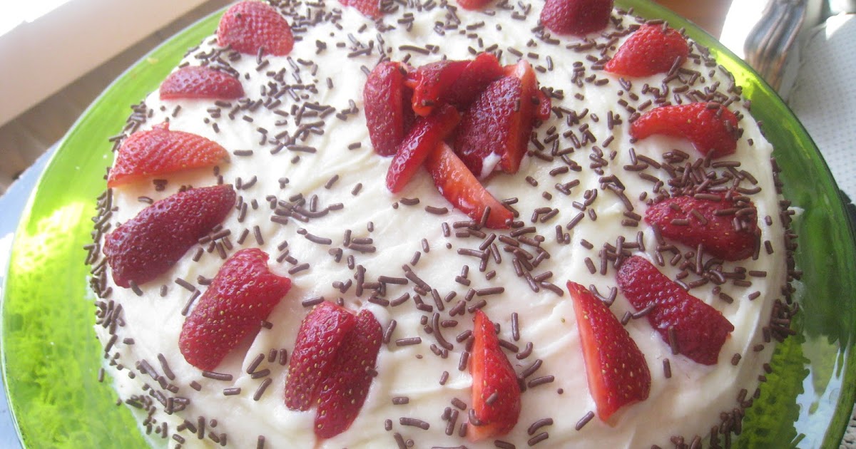 Ati�nin Mutfağı Çilekli Pasta