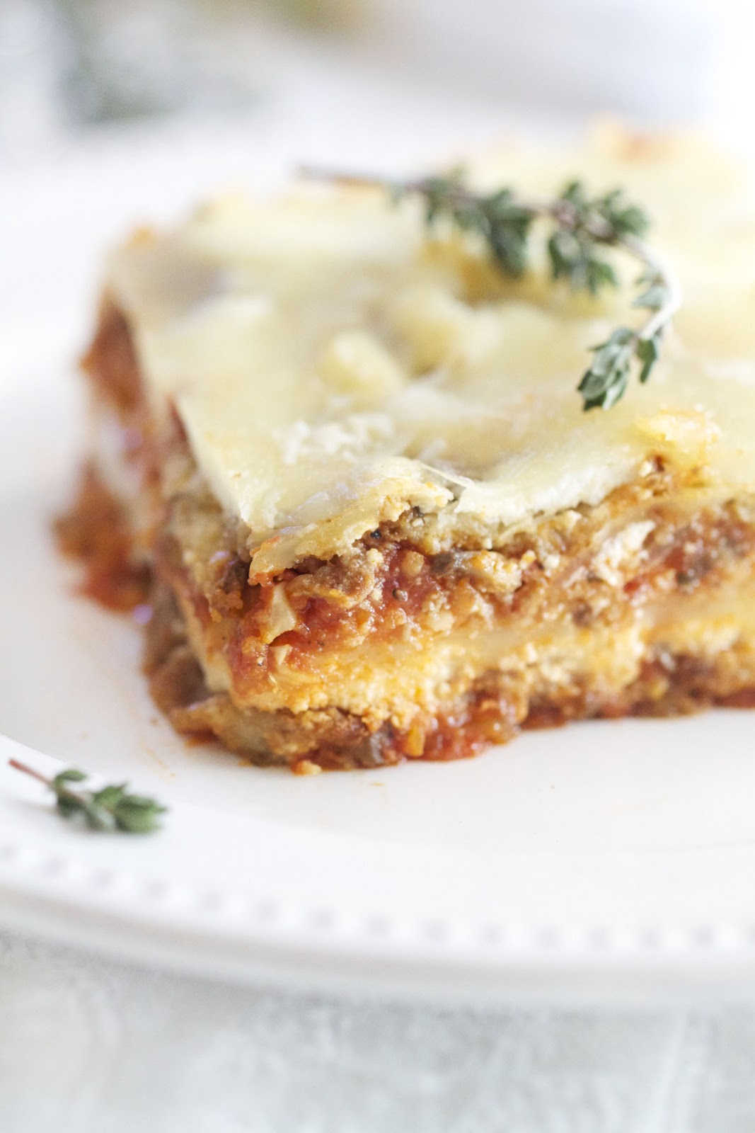 Epicurean Mom Eggplant Parmesan