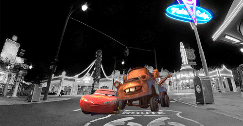 AKI GIFS: Gifs animados Carros (Disney)