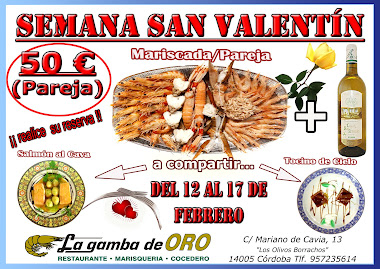 Regala Marisco para San Valentin Recibes Salud