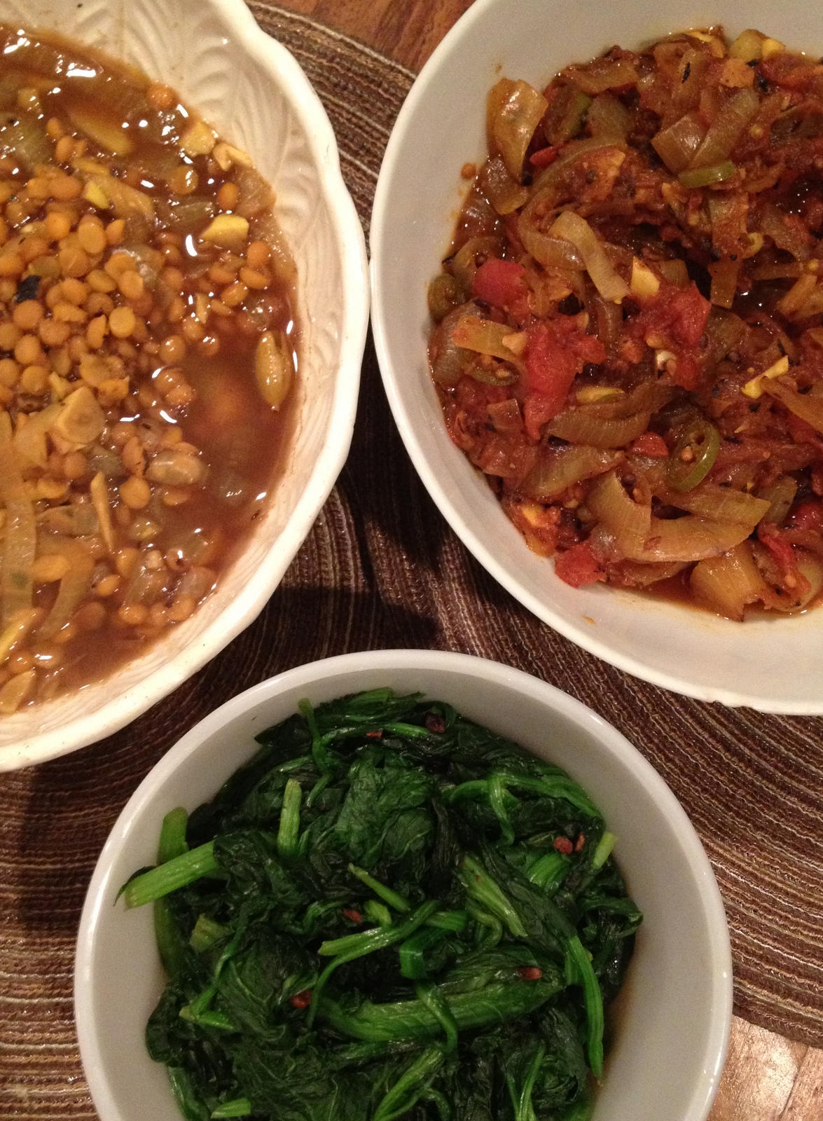 WHOLE FOODS PLANT BASED WFPB N(o)il LENTILS, CHUTNEY & GREENS