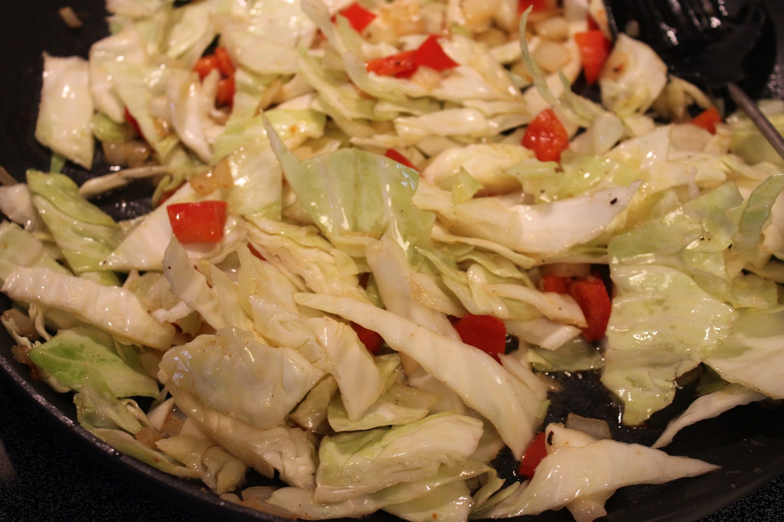 Sweet Tea and Cornbread Southern Fried Cabbage!