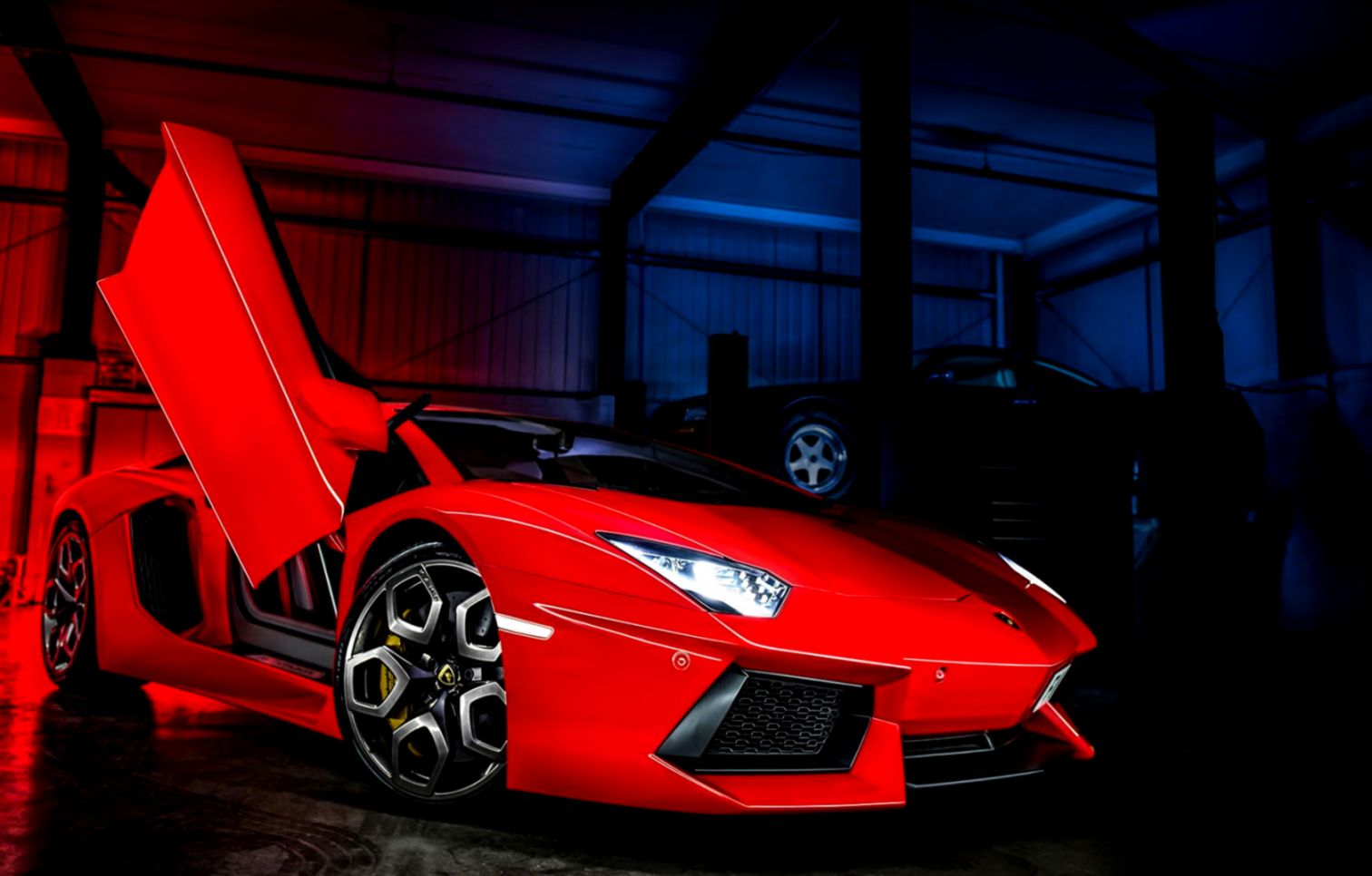 Lamborghini Aventador Red Wallpaper For Windows | Full HD Wallpapers