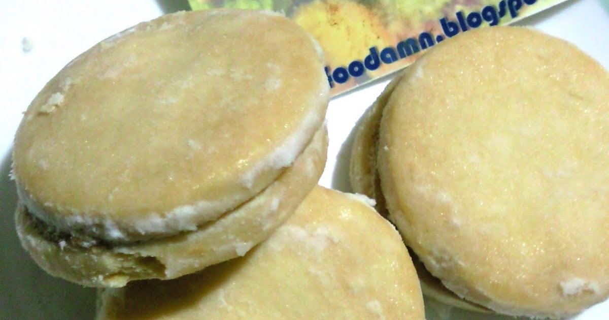 Foodamn Philippines Baguio AlfajorCaramel Sandwich Cookies