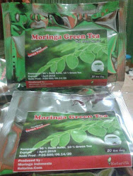 Teh Celup Nikmat Sehat (90% Daun Kelor + 10% Green Tea)