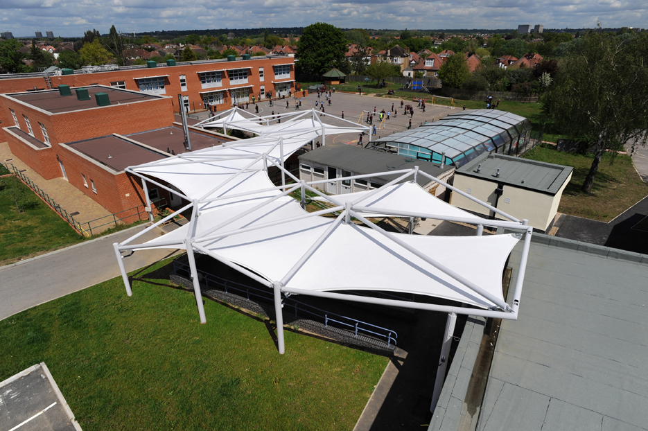 PVC HDPE Shade Structure