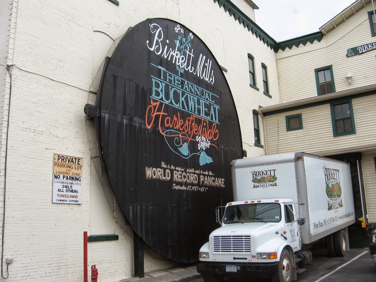 Road Trips! Penn Yan, New York World's Largest Pancake Griddle