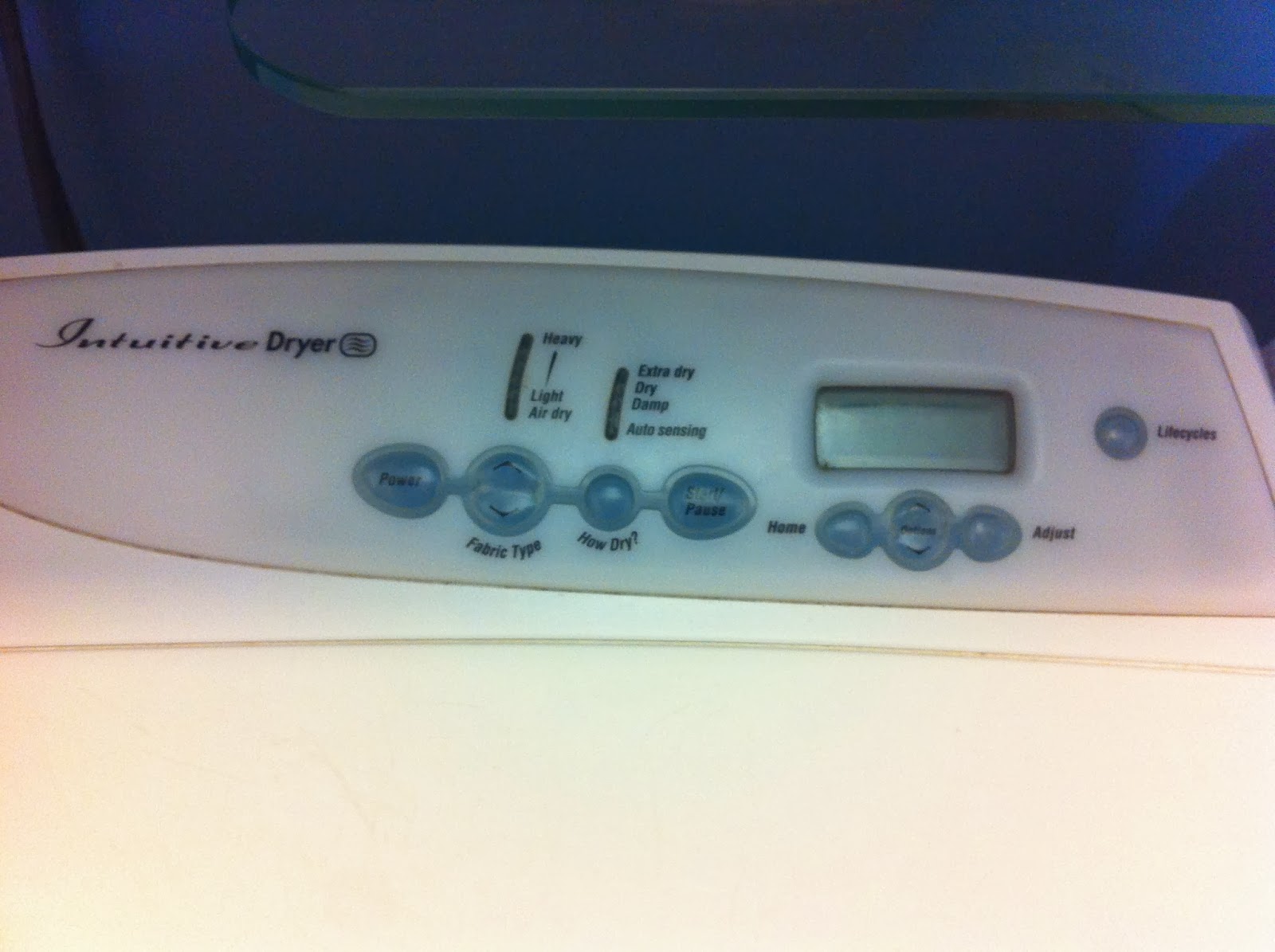 Fisher and Paykel "Intuitive" Dryer DEIX2 Flashing Lights Problem