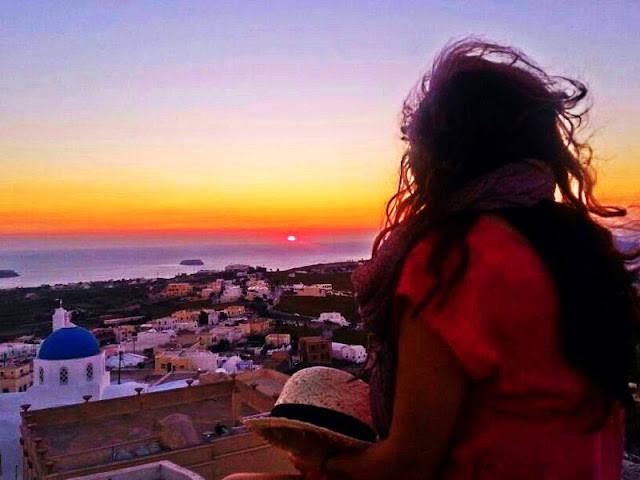 Santorini vacanze opinioni tramonto spiagge Oia Fira Grecia
