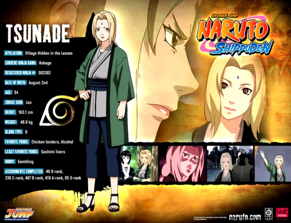 Tsunade Profile Naruto Shippuden Wallpaper Wallpapers Quality