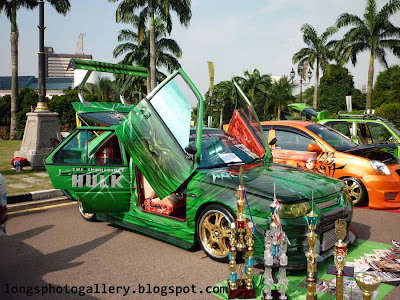 Modified Saga LMST hulk airbrush