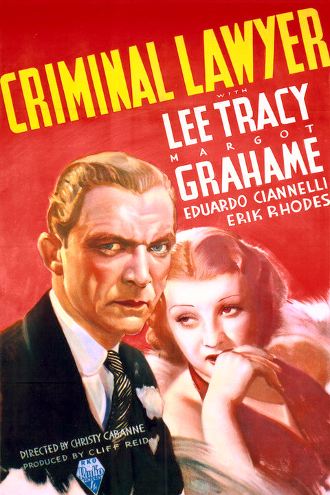 STATE/'S ATTORNEY MOVIE POSTER John Barrymore VINTAGE