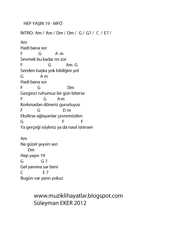 muzikli hayatlar 2012