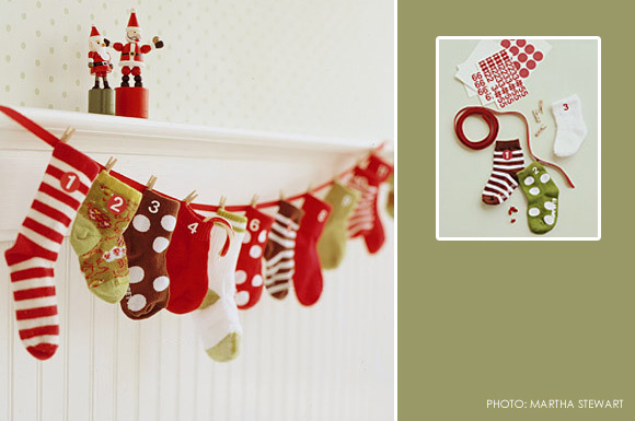 ELLE Design Studio: Crafty Advent Calendars