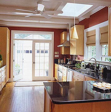 Modern Furniture: Red Kitchen Decorating Ideas 2012