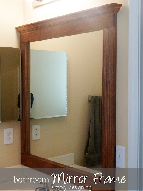 bathroom mirror revamp 09a Bathroom Mirror Re-Vamp {Part 2} 26
