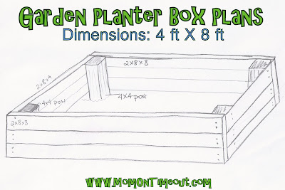 plans for wood planter box