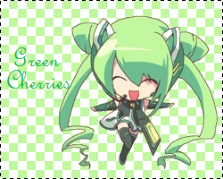 Concurso Cherry Bomb (emblemas & logos )_Outubro Green+Cherries