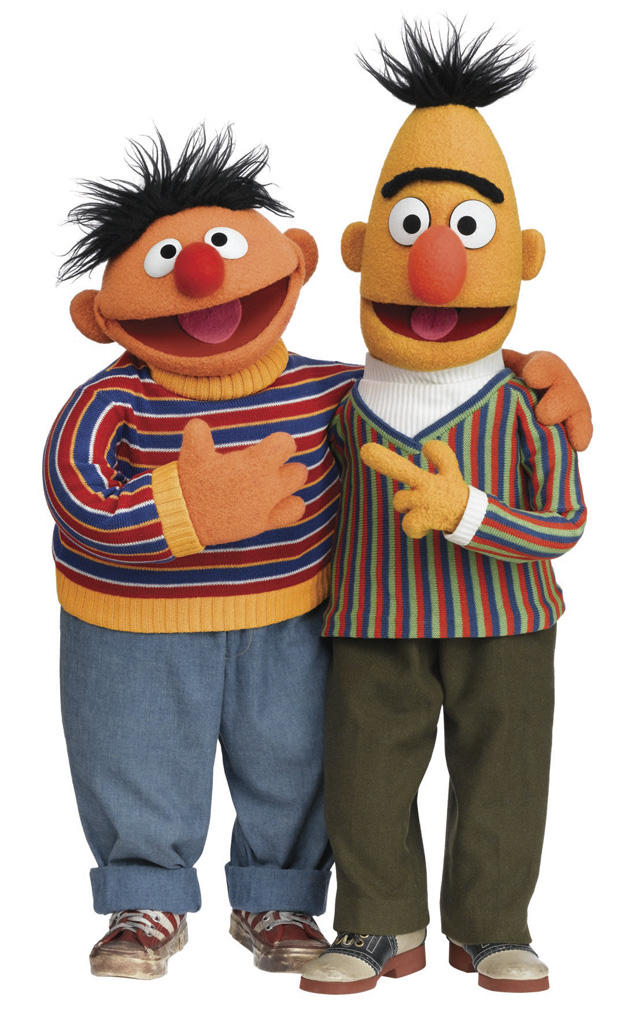 Ernie & Bert - I know that's two, but as wonderful as they are apa...