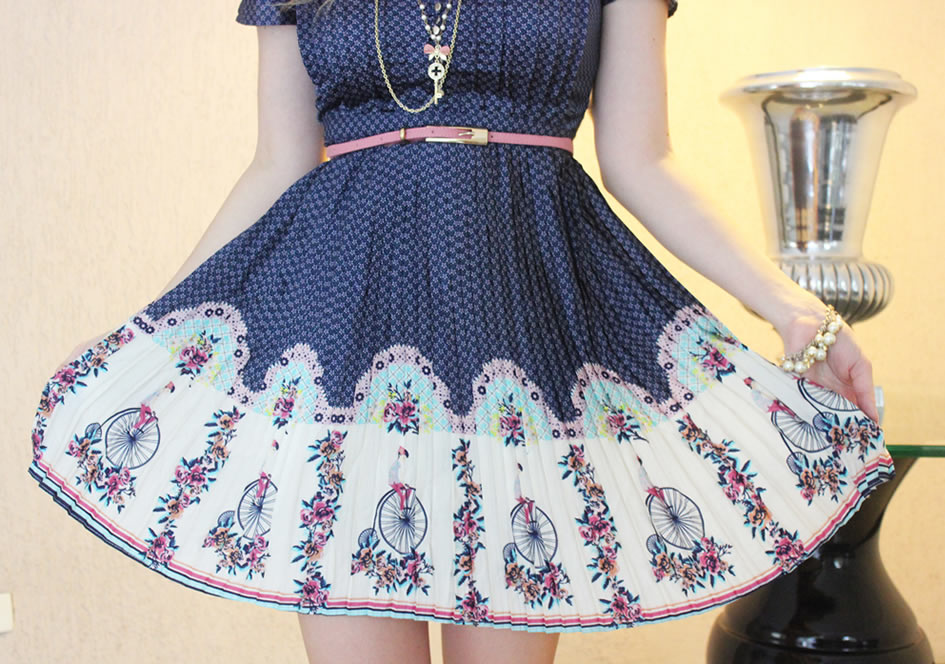 vestido borboflor antix