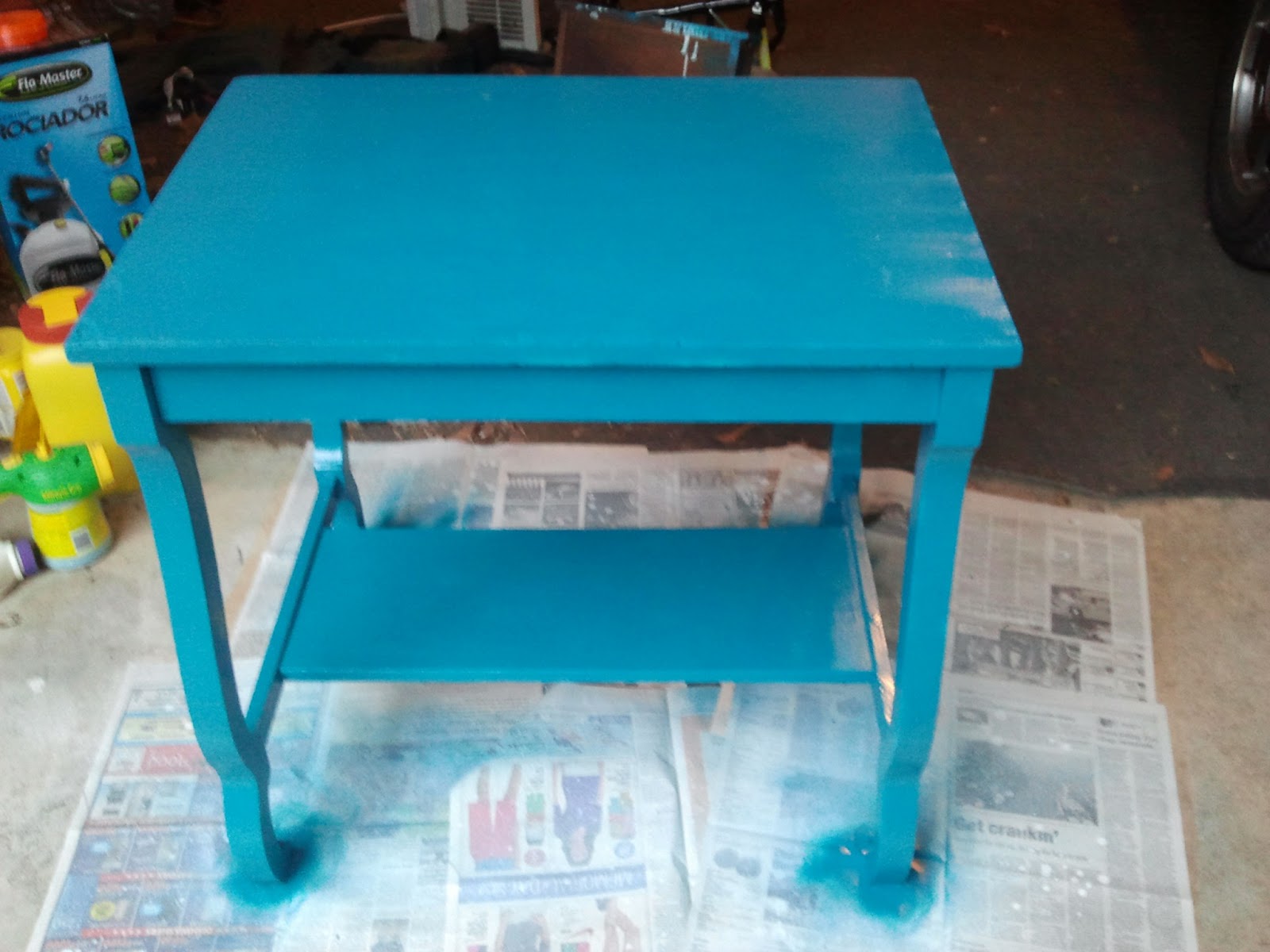 Learning with Firsties Painting Tables and a New Job!