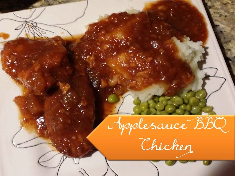 Someone's in the Kitchen with Momma Applesauce BBQ Chicken
