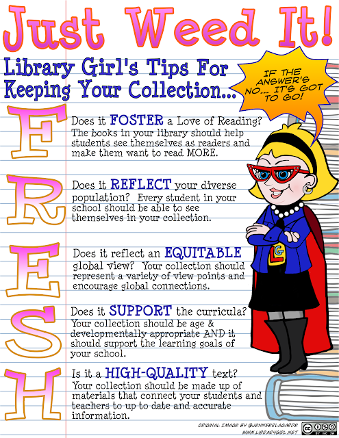 The Adventures of Library Girl: Keeping Your Library Collection Smelling F.R.E.S.H!