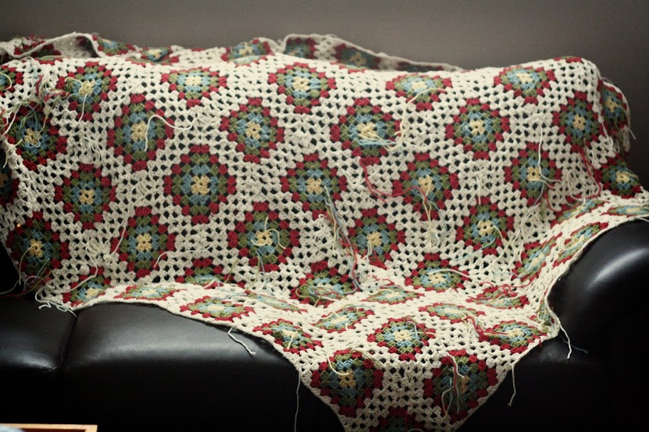 Holly Knitlightly The List Finishing Off Blankets!