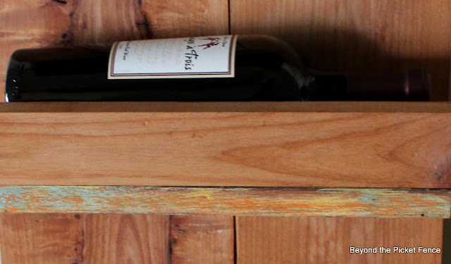 reclaimed wood wine rack plans
