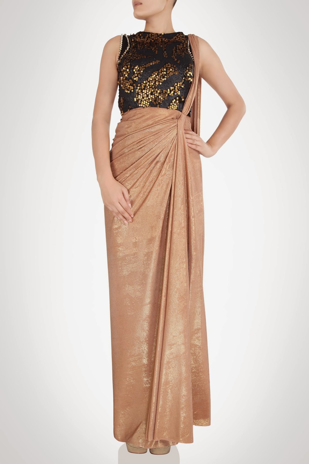Fashion Me Now Indo Fusion Label By Shivani Sharma S Drape