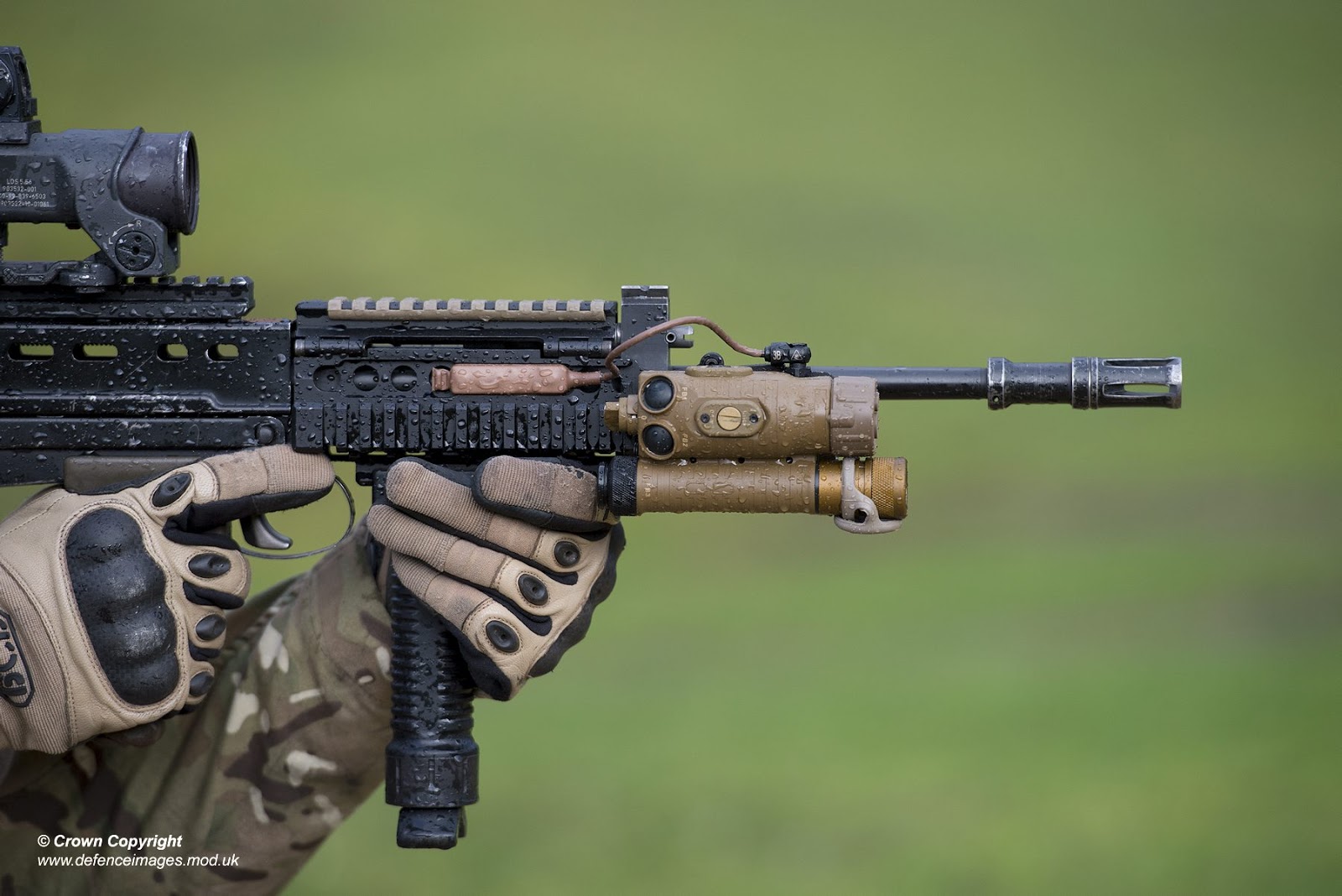 SNAFU! UK Infantry get a new laser light module for their rifles...