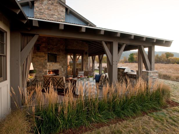 ESTILO RUSTICO: Galeria de Rancho Americano