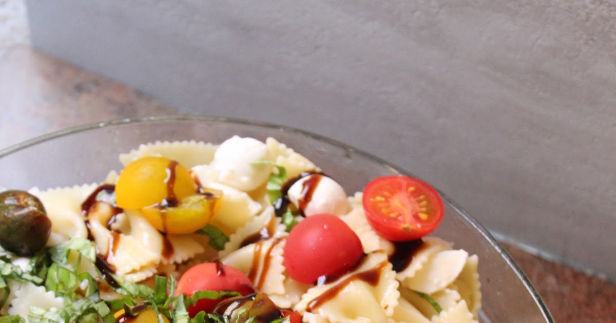 Kasey's Kitchen Caprese Pasta Salad