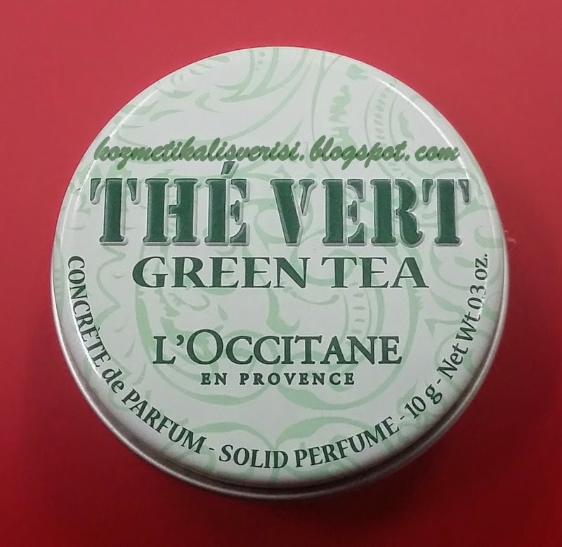 Kozmetik Alışverişi Yeşil Çay Katı Parfüm Green Tea Solid Perfume