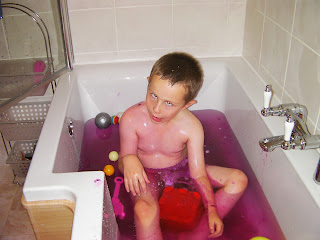 purple bath salts