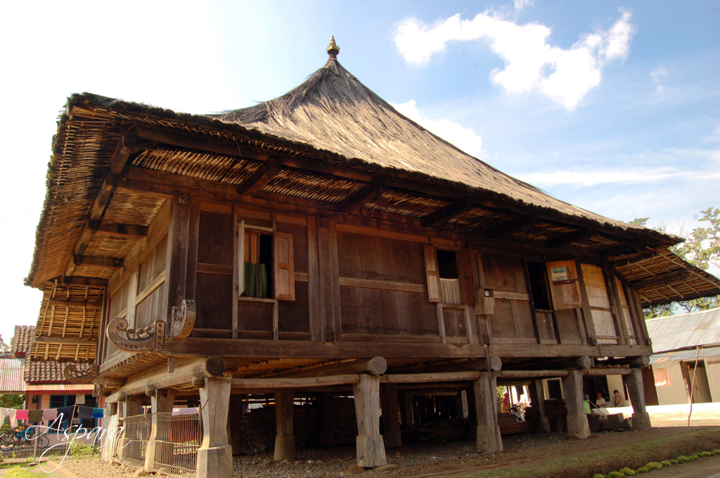 Rohyanudin Rumah Adat Lampung Nuwo