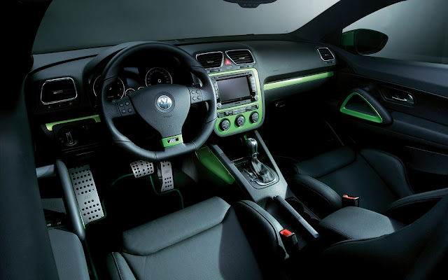 vw scirocco interior