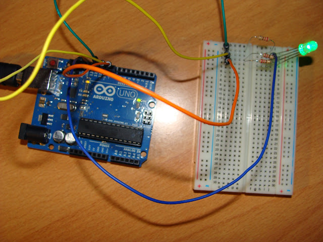 Controlarea unui LED RGB cu Arduino Uno