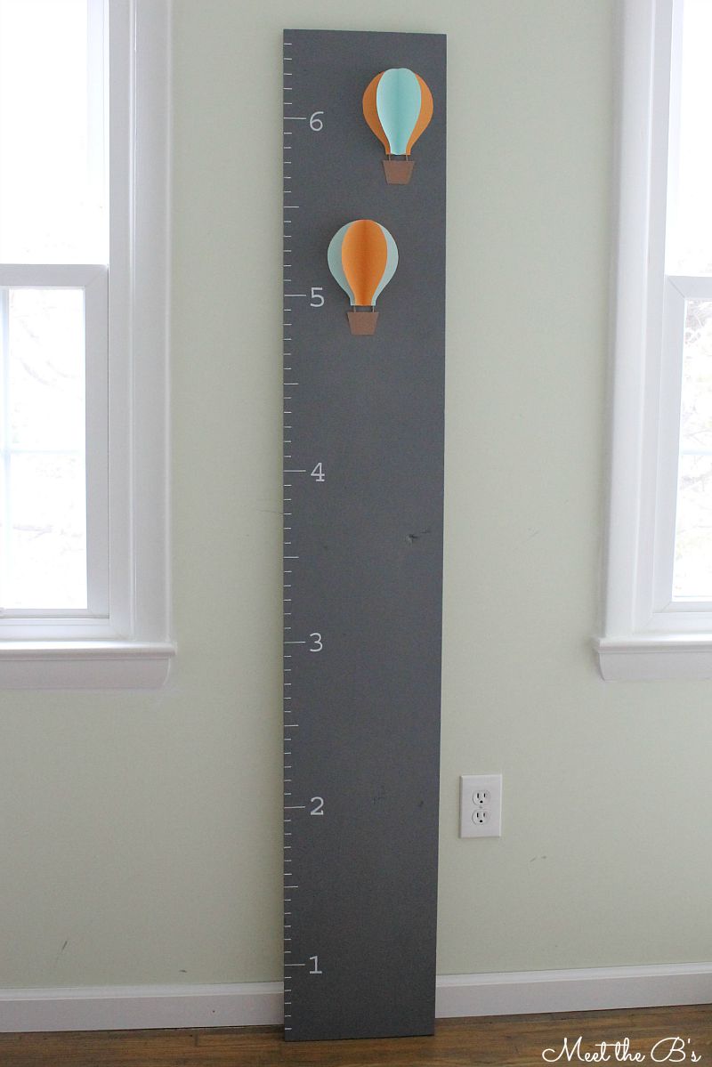 DIY Nursery Height Chart and a Giveaway!!! The Inspired Hive