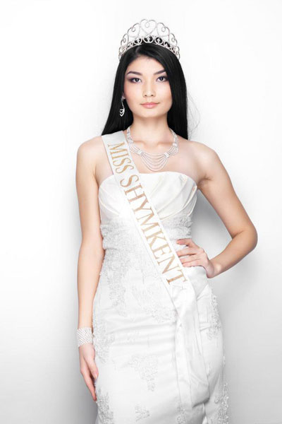 Miss Kazakhstan 2012 winner  Zhazira Nurimbetova
