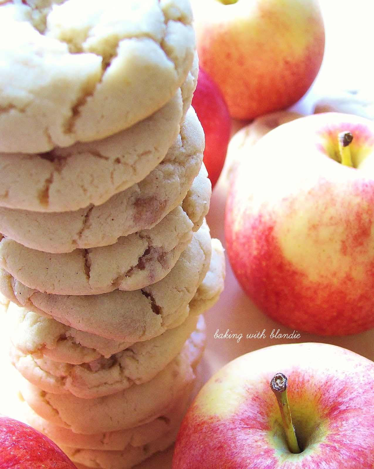 Caramel Apple Cider Cookies