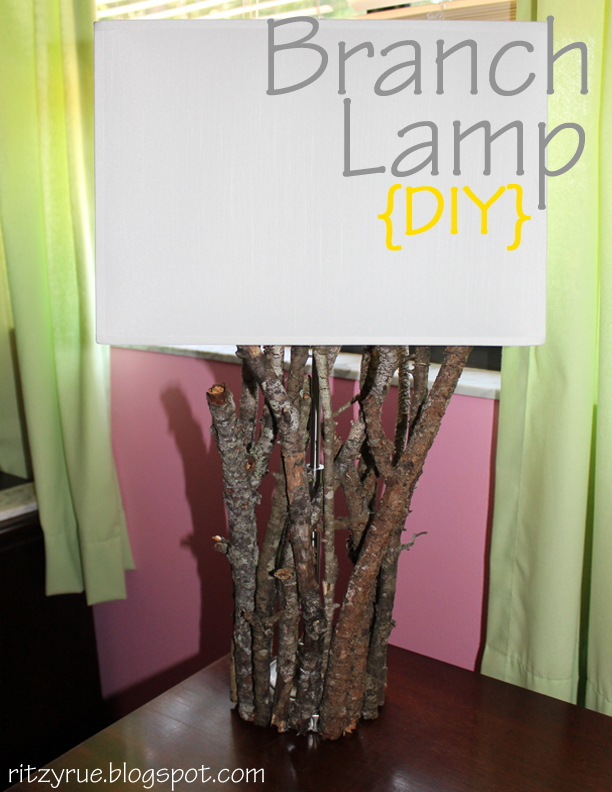 Ritzy Rue DIY Branch Lamp