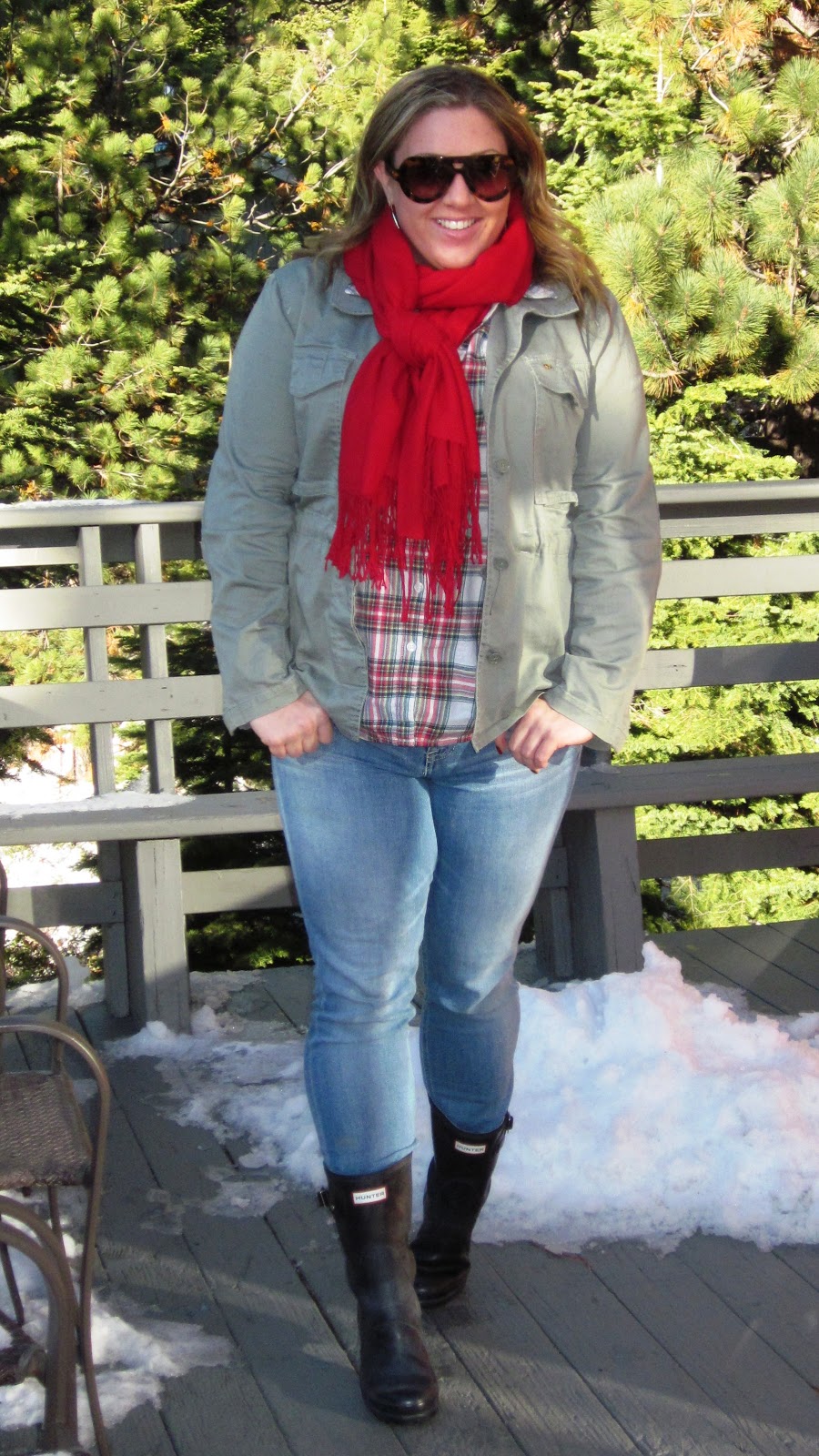 in the fashion lane: What I Wore: Christmas Colors