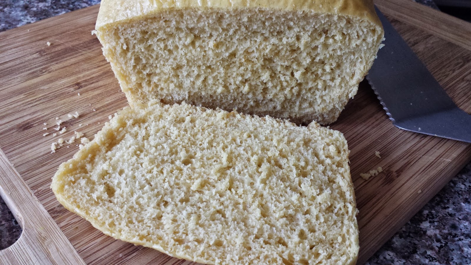 A Portion to Share Pumpkin Yeast Bread