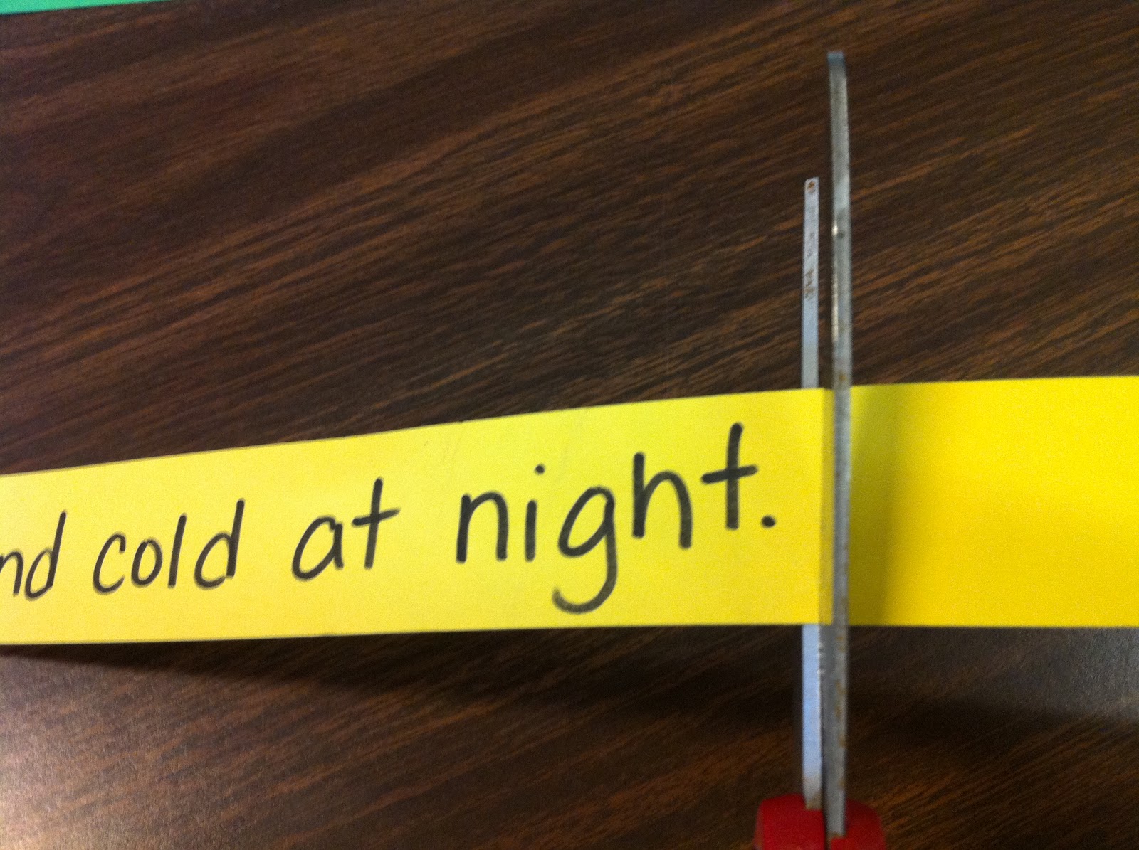 Mrs. Prince and Co. Stoplight Paragraphs