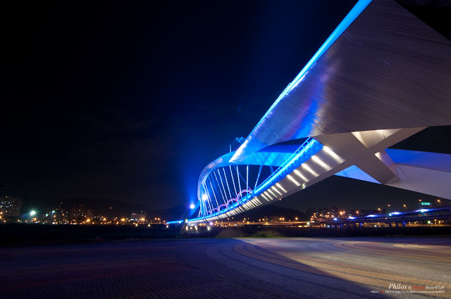 [台北] 新店陽光橋夜景